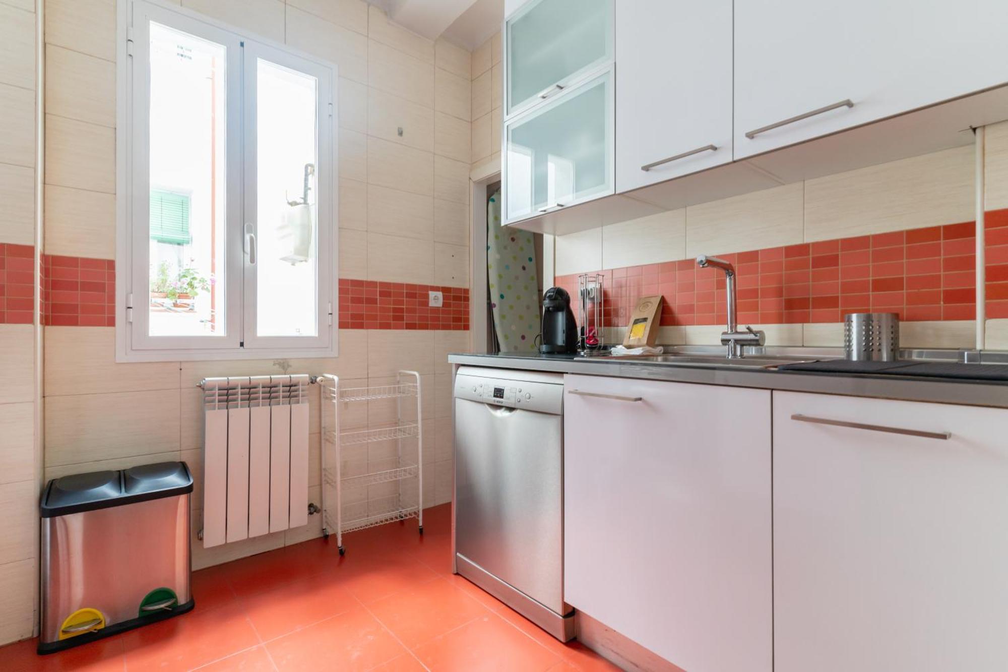 Apartamento Bright Apartment-2bedrooms 1bathroom-delicias Madri