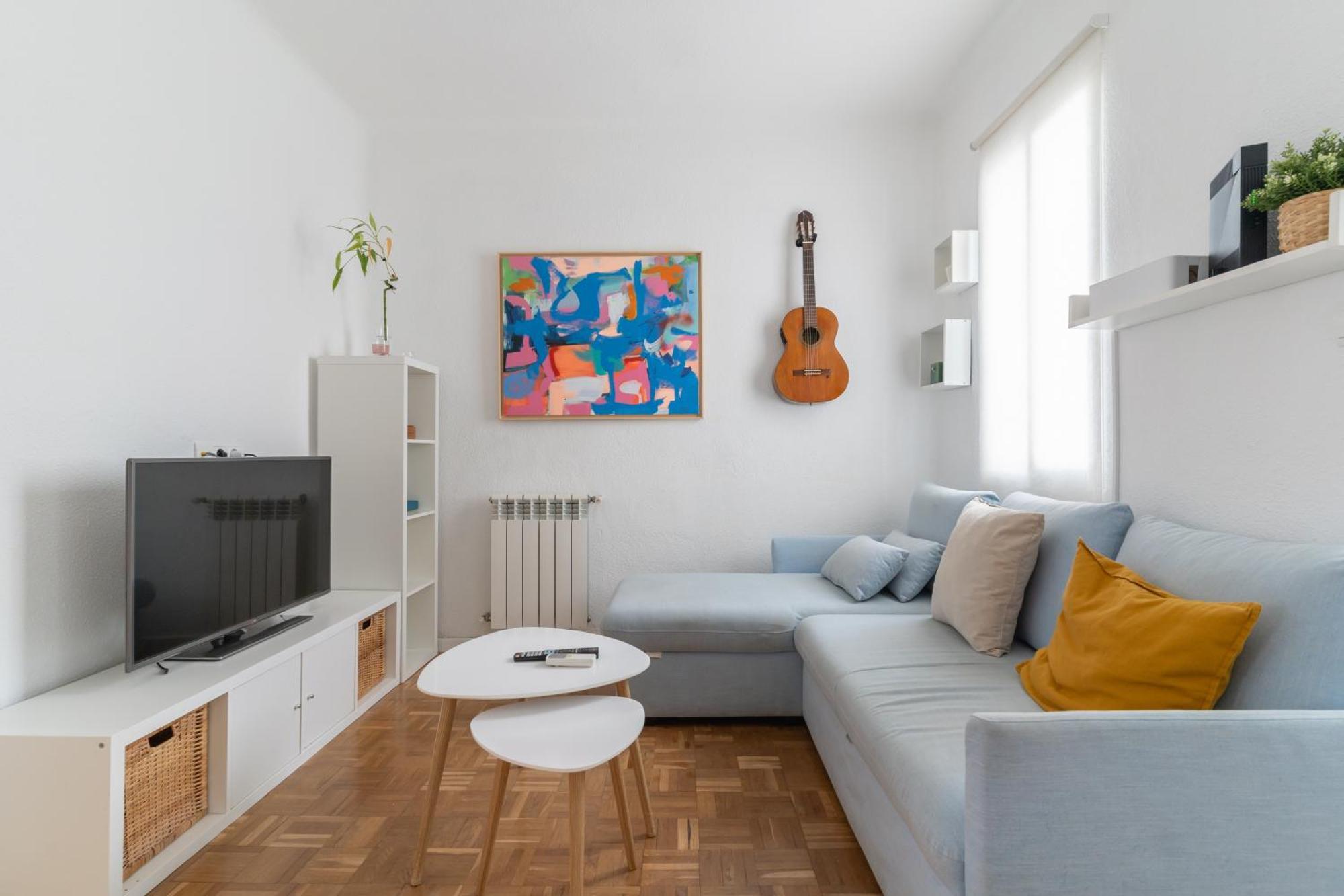 Apartamento Bright Apartment-2bedrooms 1bathroom-delicias Madri